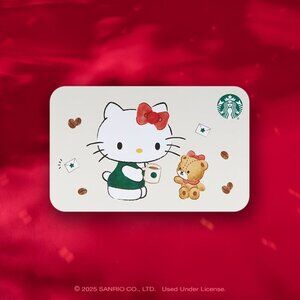 Hello Kitty x Starbucks 51st Anniversary Collection Gift Card (No balance)